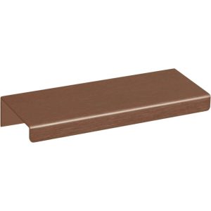 Viefe Griffleiste WAY aus Aluminium, 64 mm – Bronze gebürstet