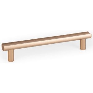 Viefe Möbelgriff MOON aus Aluminium, Messing dunkel gebürstet – 160 mm