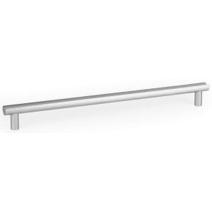 Viefe Möbelgriff MOON aus Aluminium, Edelstahl-Optik – 320 mm