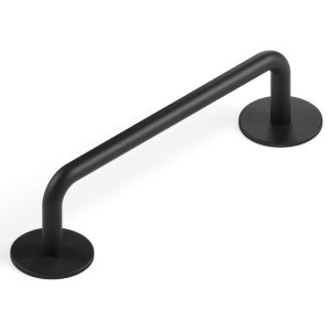 Viefe Möbelgriff MILANO aus Metall, Schwarz matt – 96 mm