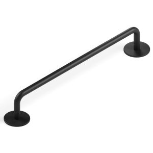 Viefe Möbelgriff MILANO aus Metall, Schwarz matt – 160 mm