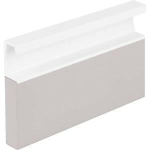 Viefe Möbelgriff SIX aus Aluminium, 897 mm – Weiß matt