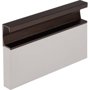 Viefe Möbelgriff SIX aus Aluminium, 997 mm – Braun Metallic