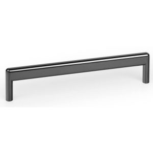 Viefe Möbelgriff BEAM aus Metall, Titan schwarz poliert – 160 mm