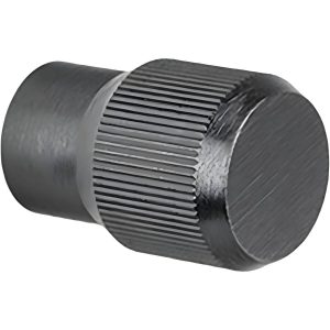 Viefe Möbelknopf BROOKLYN aus Aluminium, Ø 20 mm Titan schwarz