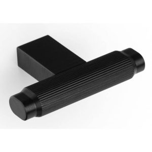 Viefe Möbelknopf BROOKLYN aus Aluminium, Schwarz matt