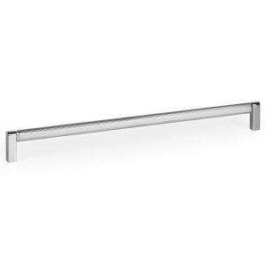 Viefe Möbelgriff BROOKLYN aus Aluminium, 320 mm – Nickel poliert