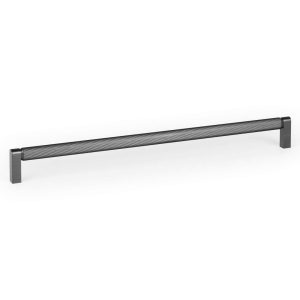 Viefe Möbelgriff BROOKLYN aus Aluminium, 1056 mm – Titan schwarz
