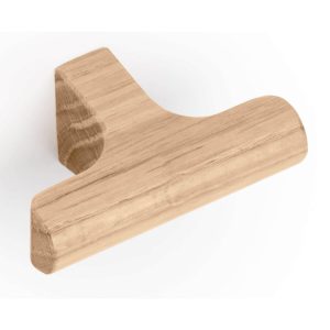 Viefe Möbelknopf HINOKI WOOD aus Holz, Eichenholz roh (unbehandelt)