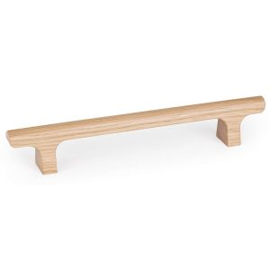 Viefe Möbelgriff HINOKI WOOD aus Holz, Eiche roh (unbehandelt) – 160 mm