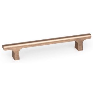 Viefe Möbelgriff HINOKI aus Metall, Messing dunkel gebürstet – 160 mm