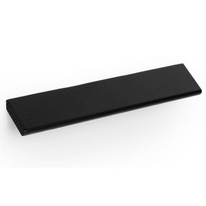 Viefe Möbelgriff CANO aus Holz, 160 mm – Schwarz matt lackiert