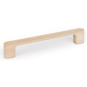 Viefe Möbelgriff LUV WOOD aus Holz, Eiche roh (unbehandelt) – 160 mm