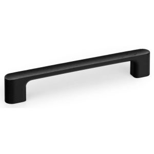 Viefe Möbelgriff LUV WOOD aus Holz, Eiche schwarz lackiert – 160 mm