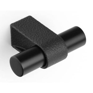 Viefe Möbelknopf CASEY aus Aluminium, Schwarz matt