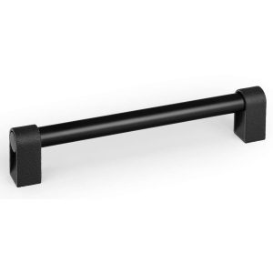Viefe Möbelgriff CASEY aus Aluminium, BA 192 mm – Schwarz matt