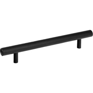 Viefe Möbelgriff BOTO aus Aluminium, BA 160 mm – Schwarz gebürstet