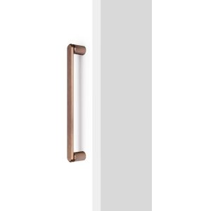 Viefe Stoßgriff FASE BIG aus Aluminium, Bronze gebürstet – 320 mm – Beidseitig (1 Paar)