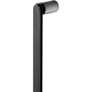 Viefe Stoßgriff FASE BIG aus Aluminium, Titanschwarz poliert (PVD) – 320 mm – Beidseitig (1 Paar)