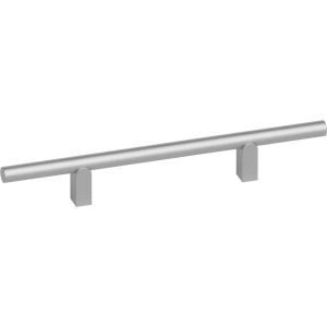 Viefe Möbelgriff KUMO aus Aluminium, BA 128 mm – Edelstahl-Optik
