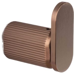 Viefe Garderobenhaken BROOKLYN BIG aus Metall, 30 x 70 mm Bronze gebürstet
