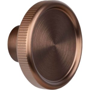 Viefe Garderobenhaken BOTO aus Aluminium, Ø 80 mm – Bronze gebürstet