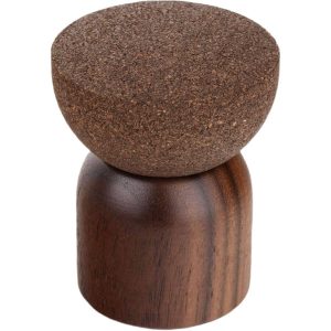 Viefe Bodentürpuffer PIECE aus Holz & Kork, Ø 48 x 59 mm Nussbaum