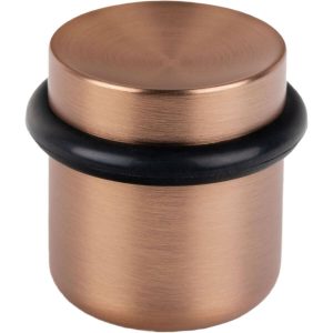 Viefe Bodentürpuffer LUV aus Metall, Ø 36 x 35 mm Bronze gebürstet