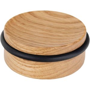 Viefe Bodentürpuffer LUV WOOD aus Holz, Ø 71 x 30 mm Eichenholz