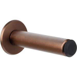 Viefe Wandtürpuffer FASE WALL aus Aluminium, 101 mm, Bronze gebürstet