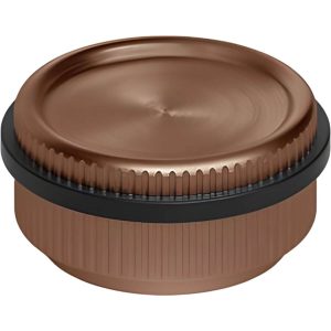 Viefe Bodentürpuffer BOTO aus Aluminium, Ø 60 x 29 mm Bronze gebürstet