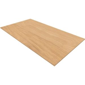 Abdeckplatte QUANDOS BOX, B 800 x T 440 x H 8 mm, Eiche Masonic