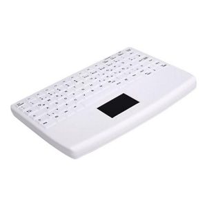 Active Key AK-4450-GFUVS – Tastatur – mit Touchpad – waschbar – kabellos – 2.4 GHz