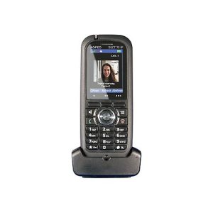AGFEO DECT 75 IP – Schnurloses Erweiterungshandgerät – mit Bluetooth-Schnittstelle – IP-DECTBluetooth – Schwarz