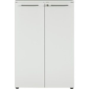 Aktenschrank Agenda, 3 OH, abschließbar, H 1200 x B 800 x T 400 mm, lichtgrau