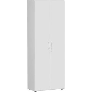 Aktenschrank PALENQUE, 6 OH, abschließbar, B 800 x T 420 x H 2160 mm, lichtgrau