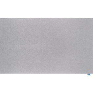 Akustik-Pinboard Wall Up, Absorptionsklasse B, Stärke 20 mm, Textil & Recycling-PET, grau, B 2000 x H 1195 mm