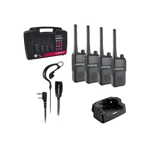 Albrecht Tectalk Worker 3 – Tragbar – Zwei-Wege Funkgerät – PMR – 446 MHz – 16 Kanäle (Packung mit 4)