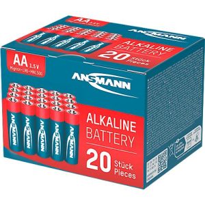 Alkaline Batterien Mignon AA/LR6, 1,5 V, 20 Stück