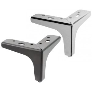 Gedotec Sofafuß STYG aus Metall, 100 mm, Chrom poliert