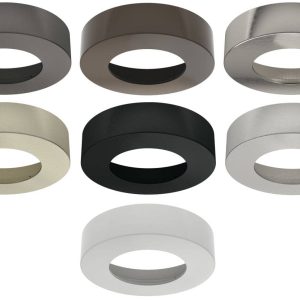 Häfele Unterbaugehäuse rund für LOOX5 LED 2091/2092 + 3091/3092 & Loox LED 2025/2026, Weiß