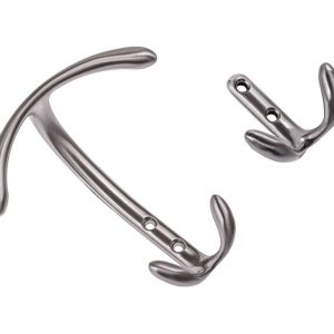 Gedotec Garderobenhaken MOON aus Metall, Huthaken "groß" – 127 x 125 mm