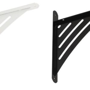 Gedotec Regalkonsole TRIANGLE aus Metall, 200 x 194 mm, Weiß