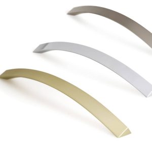 Viefe Möbelgriff SMEE aus Metall, BA 224 mm – Messing gebürstet