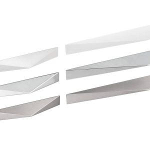 Viefe Möbelgriff KARES aus Metall, Edelstahl-Optik – BA 32 mm ABVERKAUF