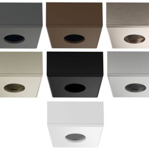 Häfele Unterbaugehäuse eckig für LOOX5 LED 2090 & 3090, Braun