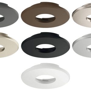 Häfele Einbaugehäuse rund für LOOX5 LED 2090 & 3090, Nickel Matt