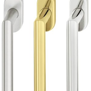 Häfele Fenstergriff WH2171 aus Edelstahl, 90°, Edelstahl matt