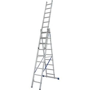 Alu-Vielzweckleiter 3 x 9 Sprossen