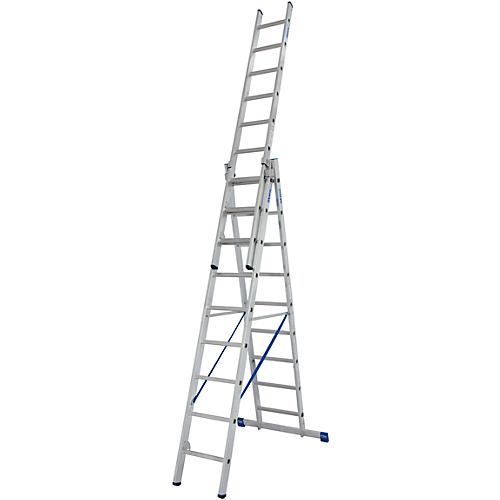 Alu-Vielzweckleiter 3 x 9 Sprossen
